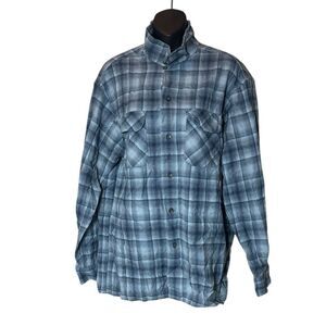 Pendleton men’s large the original board shirt plaid 100% virgin wool